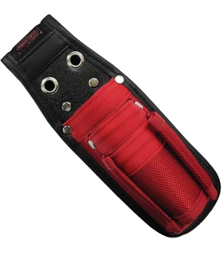 Amazon | コヅチ(KOZUCHI) 電工袋2段工具差付 赤 KNR-13 | 腰袋